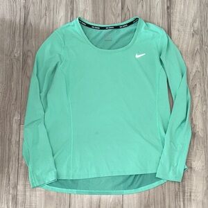 Nike Running Women's Mint Long Sleeve Tee